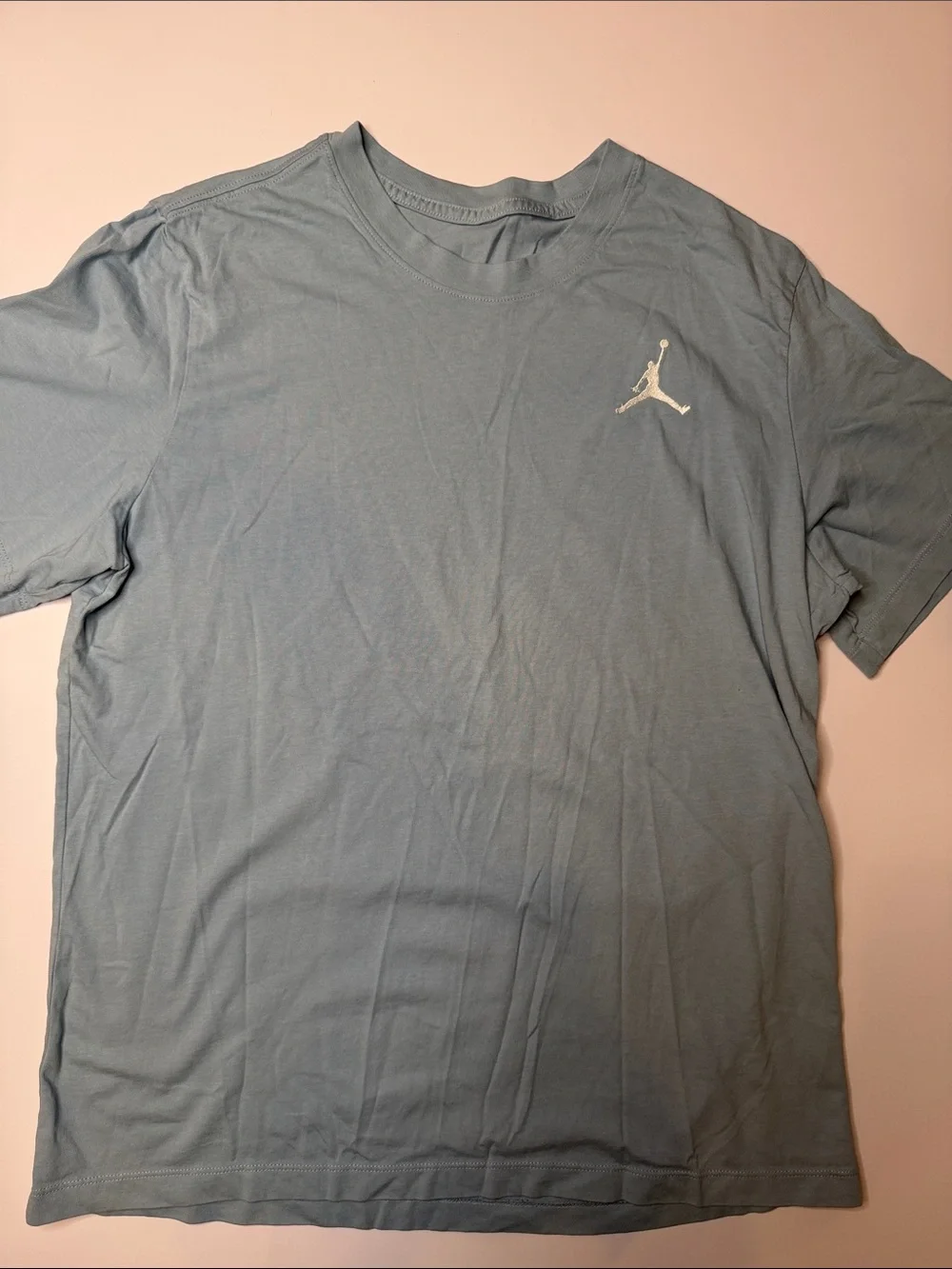 Nike Mens JORDAN JUMPMAN T-shirt light blue (like new!)